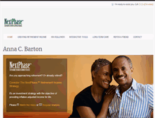 Tablet Screenshot of abarton.yournextphase.com