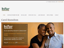 Tablet Screenshot of cknowlton.yournextphase.com